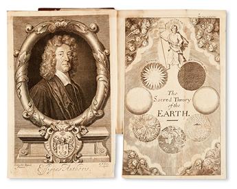SCIENCE  BURNET, THOMAS. The Sacred Theory of the Earth.  2 vols.  1722